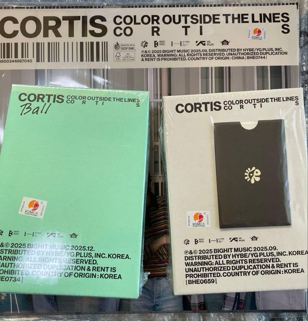 CORTIS 未開封　Ball &singing bowl & VINYL LP