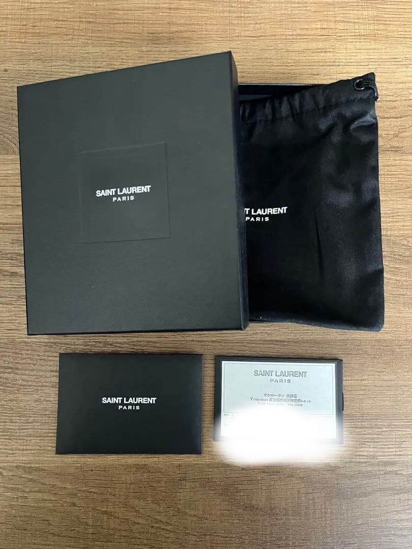 SAINT LAURENT サンローラン 二つ折り財布 男女 362673