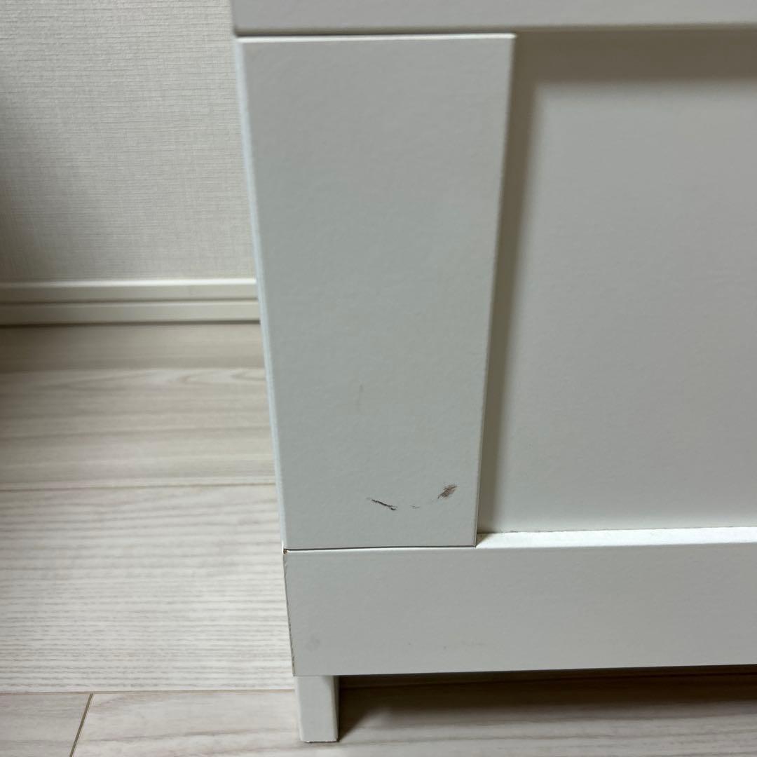 ちゃんきー様　ホワイト 4段チェスト　収納家具