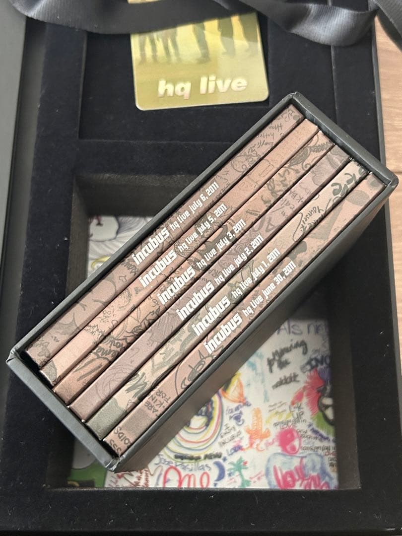 インキュバス INCUBUS 限定HQ LIVE BOX SET直筆サイン入り
