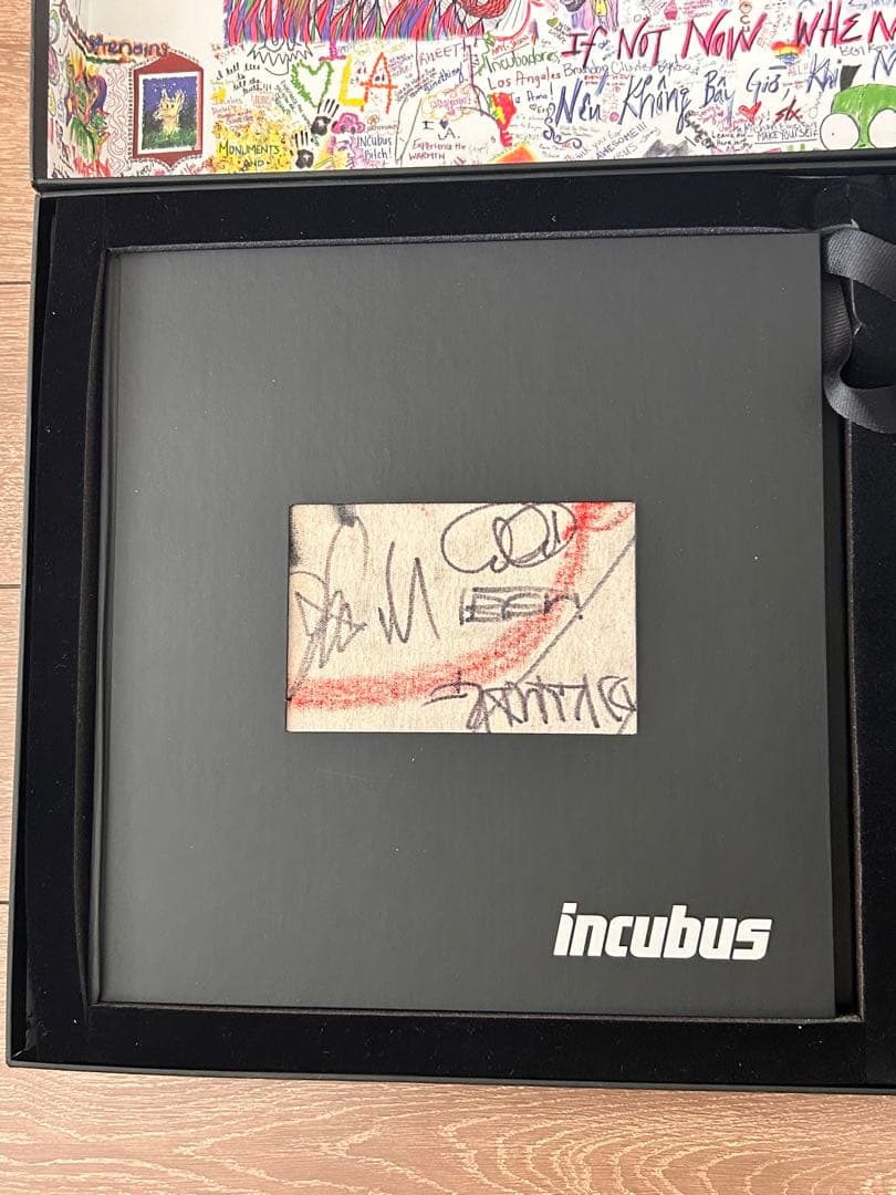 インキュバス INCUBUS 限定HQ LIVE BOX SET直筆サイン入り