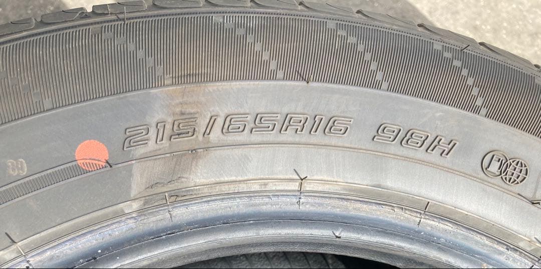 DUNLOP 215/65R16 25年製 夏タイヤ 【南-13 ①】