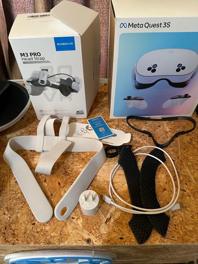  Quest 3S 128GB 美品 ヘッドストラップ＋ケース付