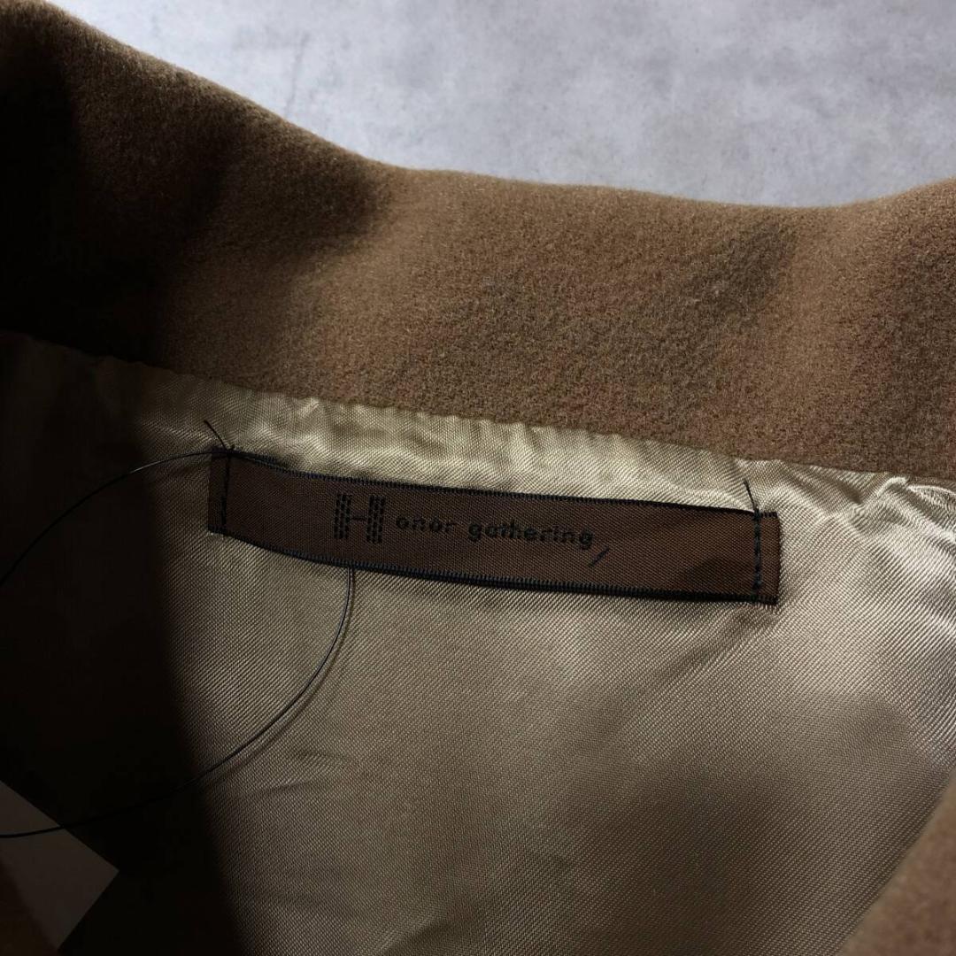 GQ3519◇Honor gathering : ダッフルコート◇M◇ブラウン系