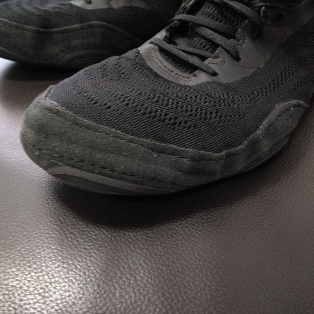 最終価格！美品　asics ボクシングシューズ ブラック