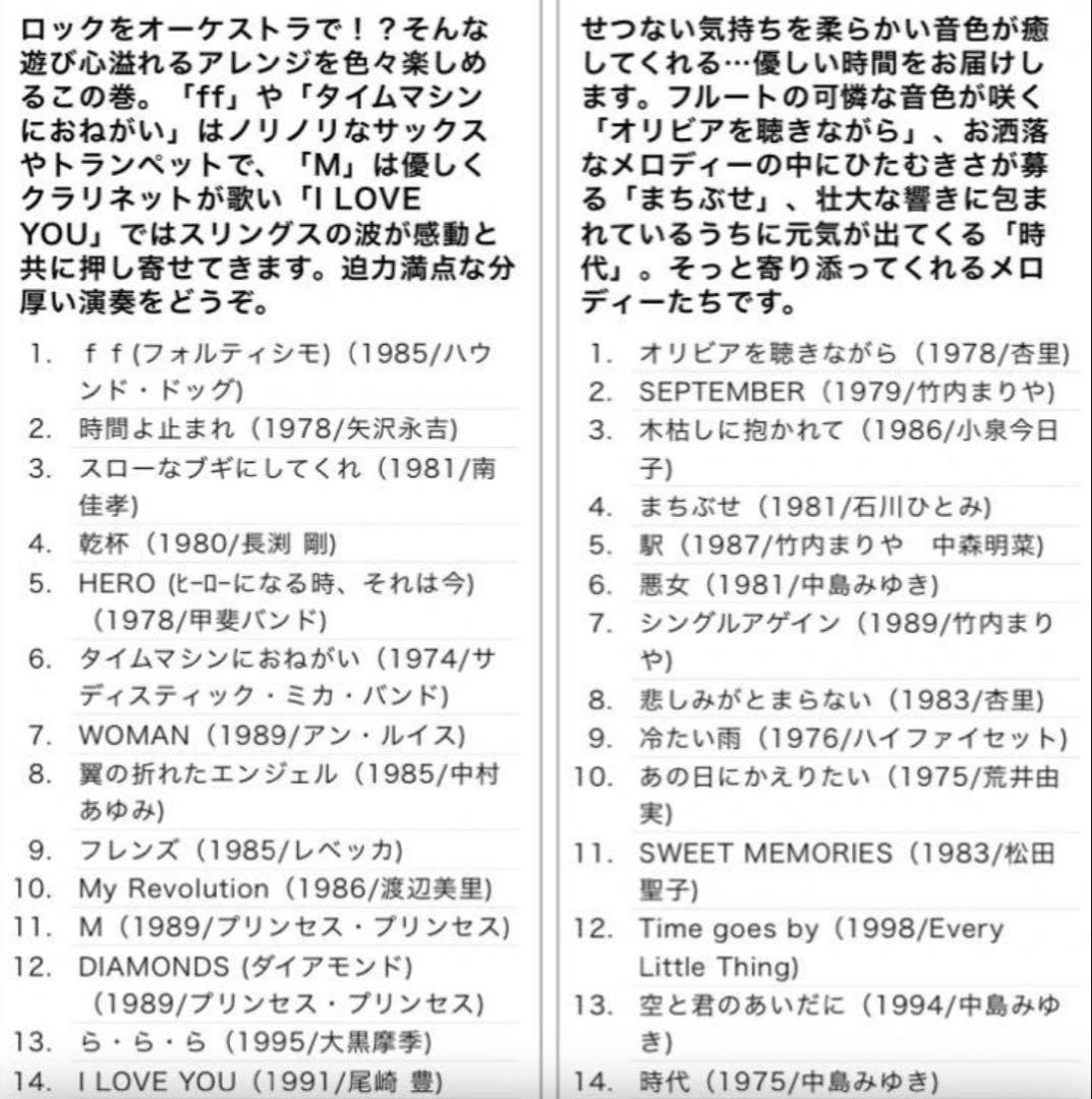 ユーキャン　オーケストラで綴るフォーク&ポップス「メロディーズ」10枚組CD