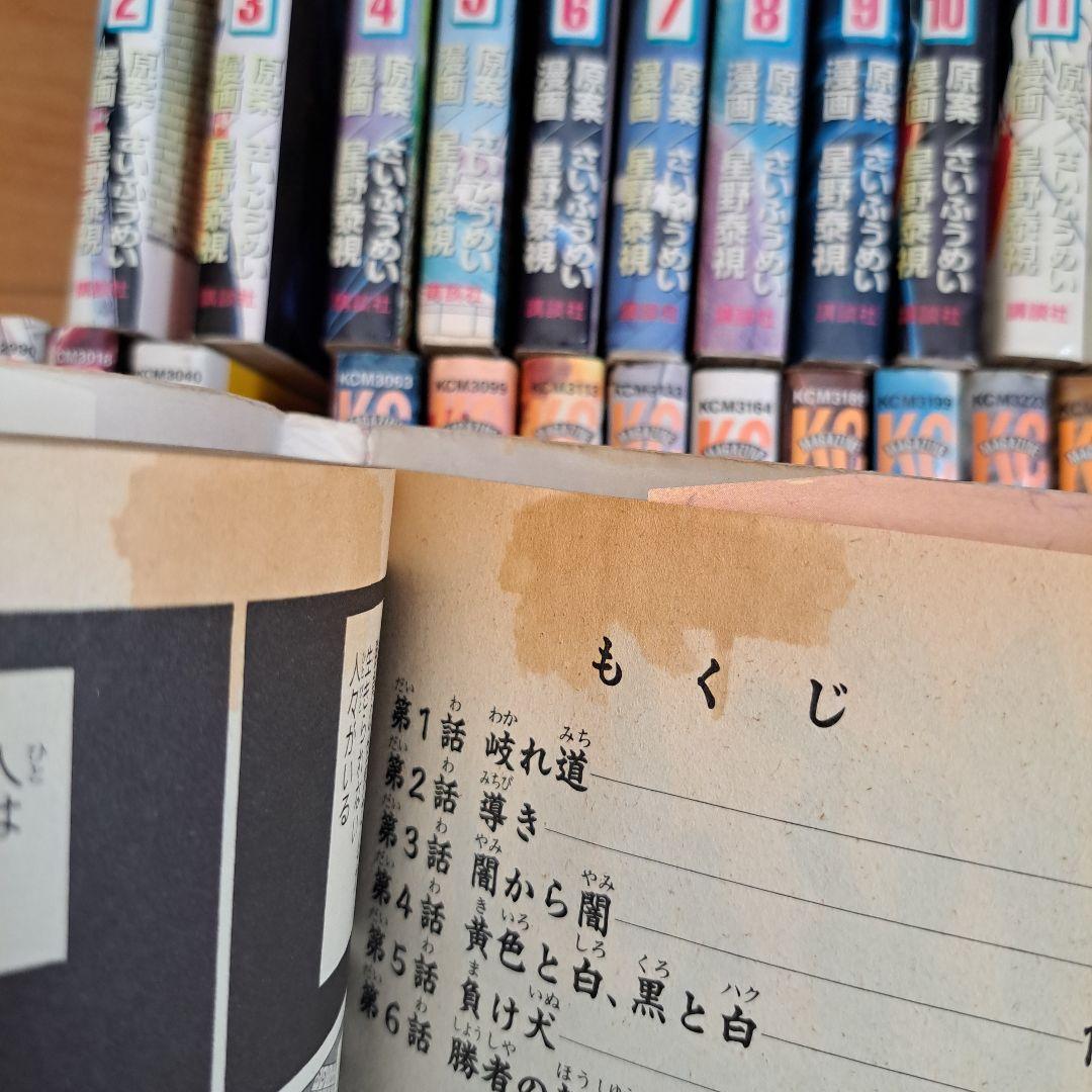 「哲也～雀聖と呼ばれた男～」 さいふうめい / 星野泰視 全巻 賭博師 梟セット