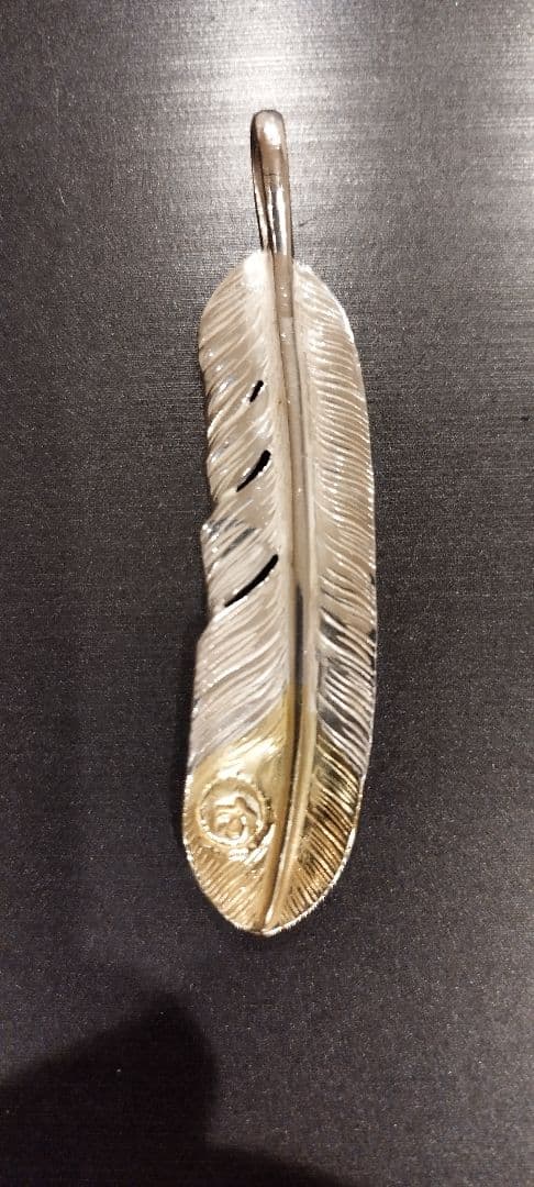 88　ファッションボニータ 18金 先金特大フェザー 18K
