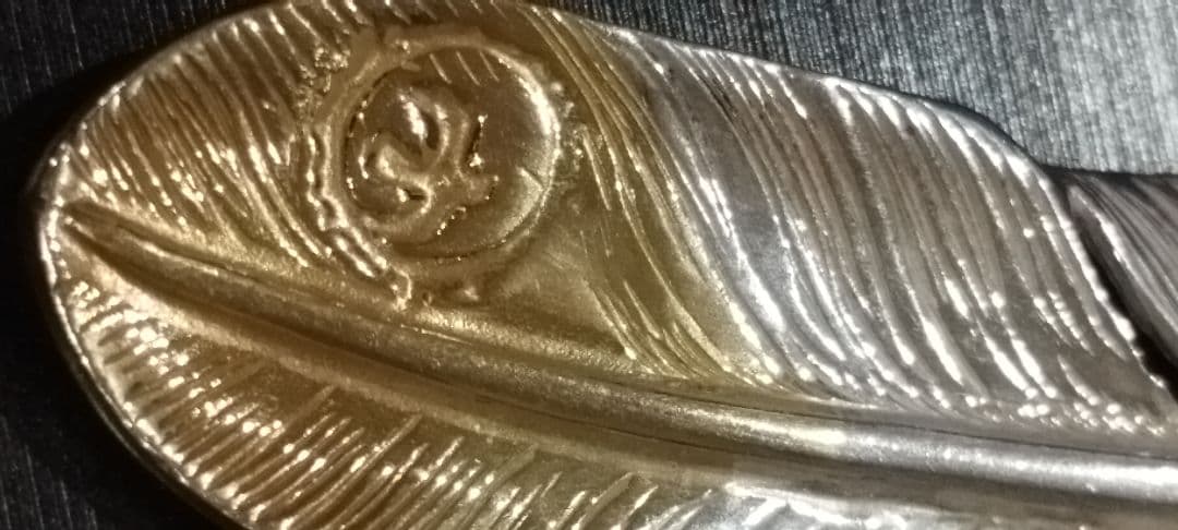 88　ファッションボニータ 18金 先金特大フェザー 18K