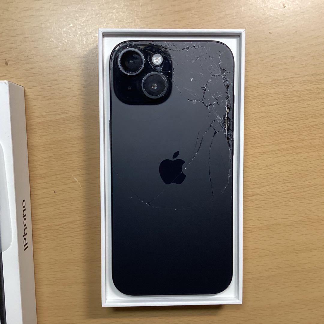 リ*房様 iPhone 15 256GBブラック ケース付き(お値下げ可能、即日