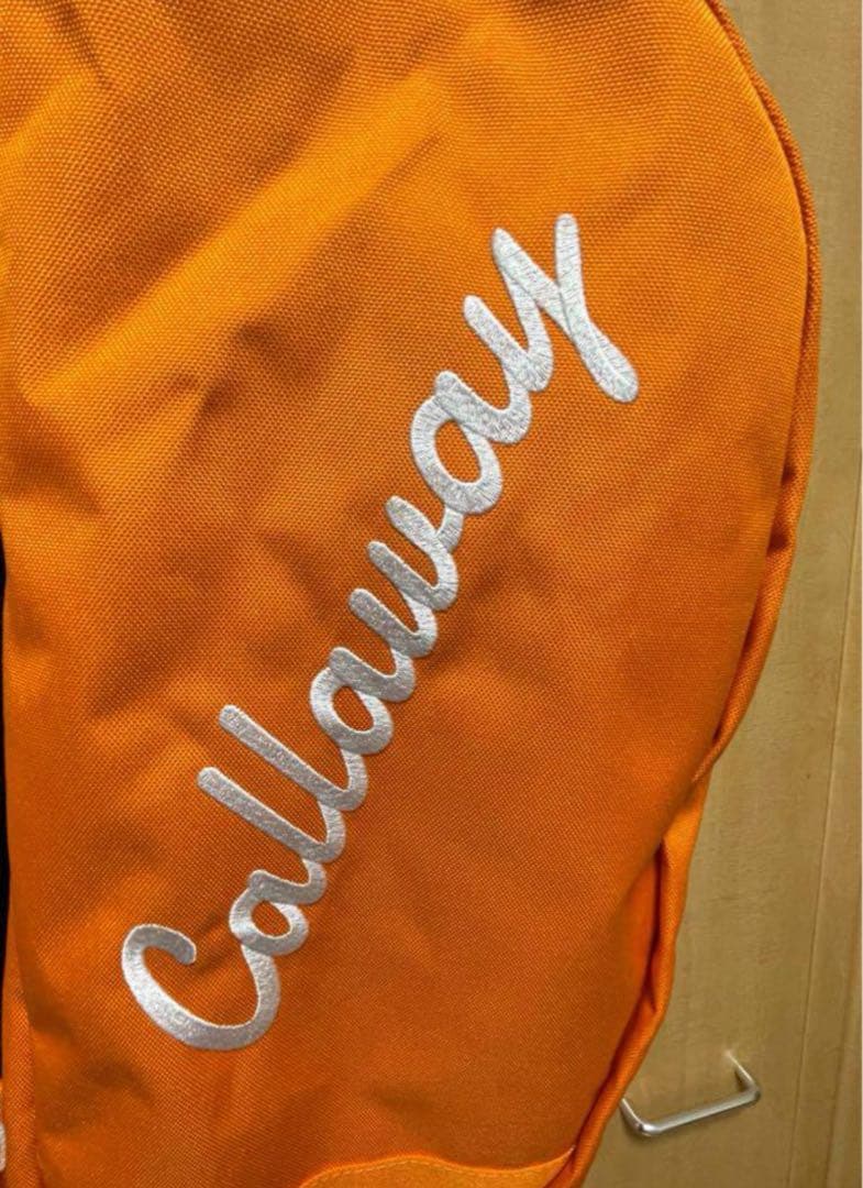 【新品・未使用】Callaway クラブケース　オレンジ　練習用バッグ