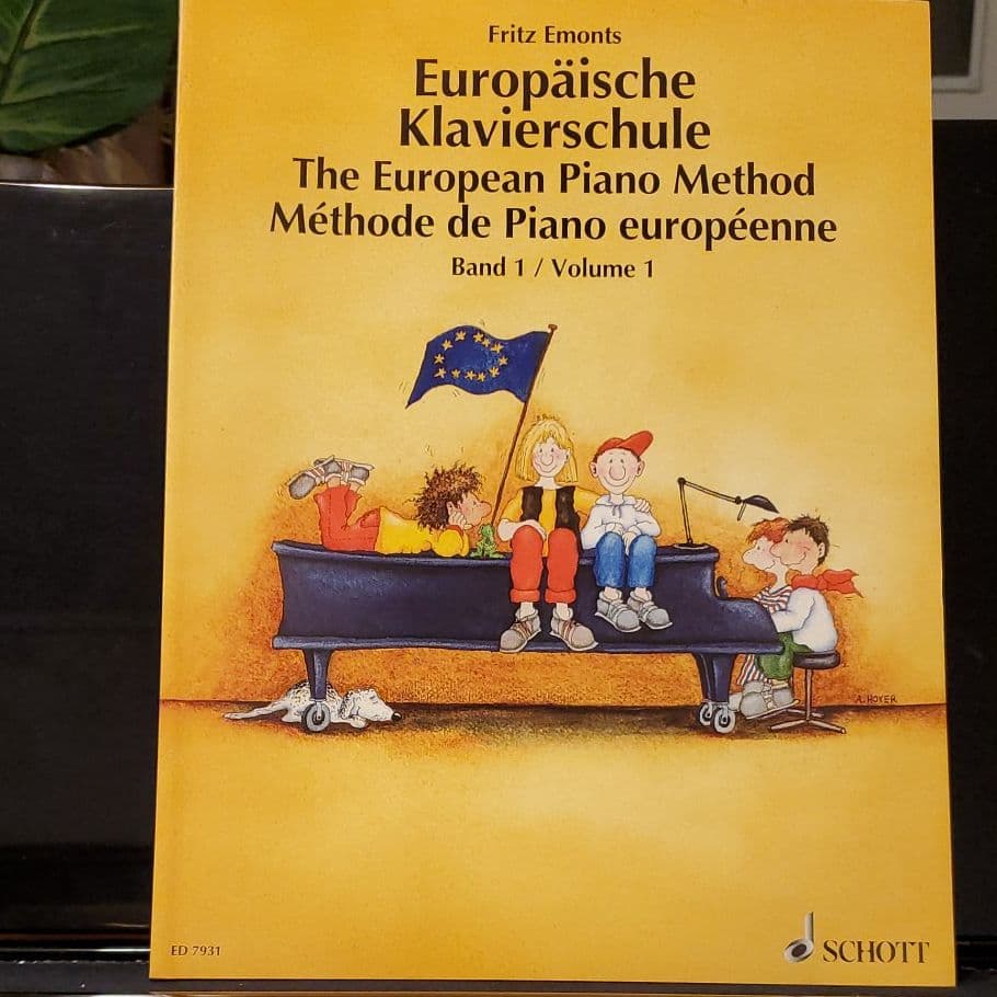 The European Piano Method (German)１～３