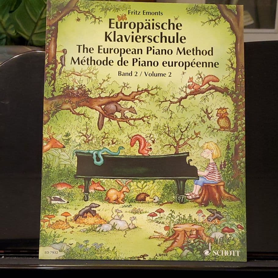 The European Piano Method (German)１～３