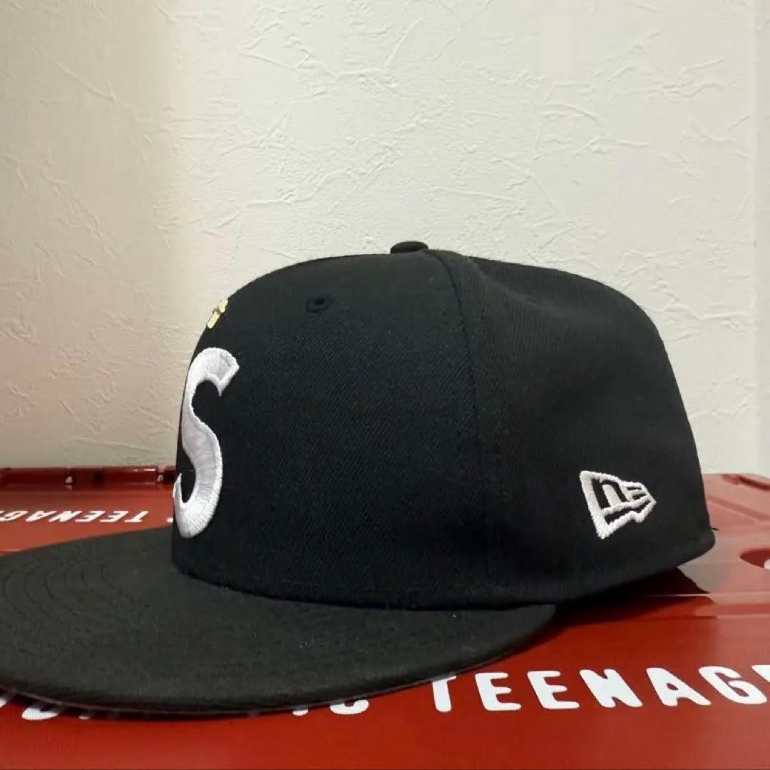 帽子 Supreme 24SS Gold Cross S Logo New Era
