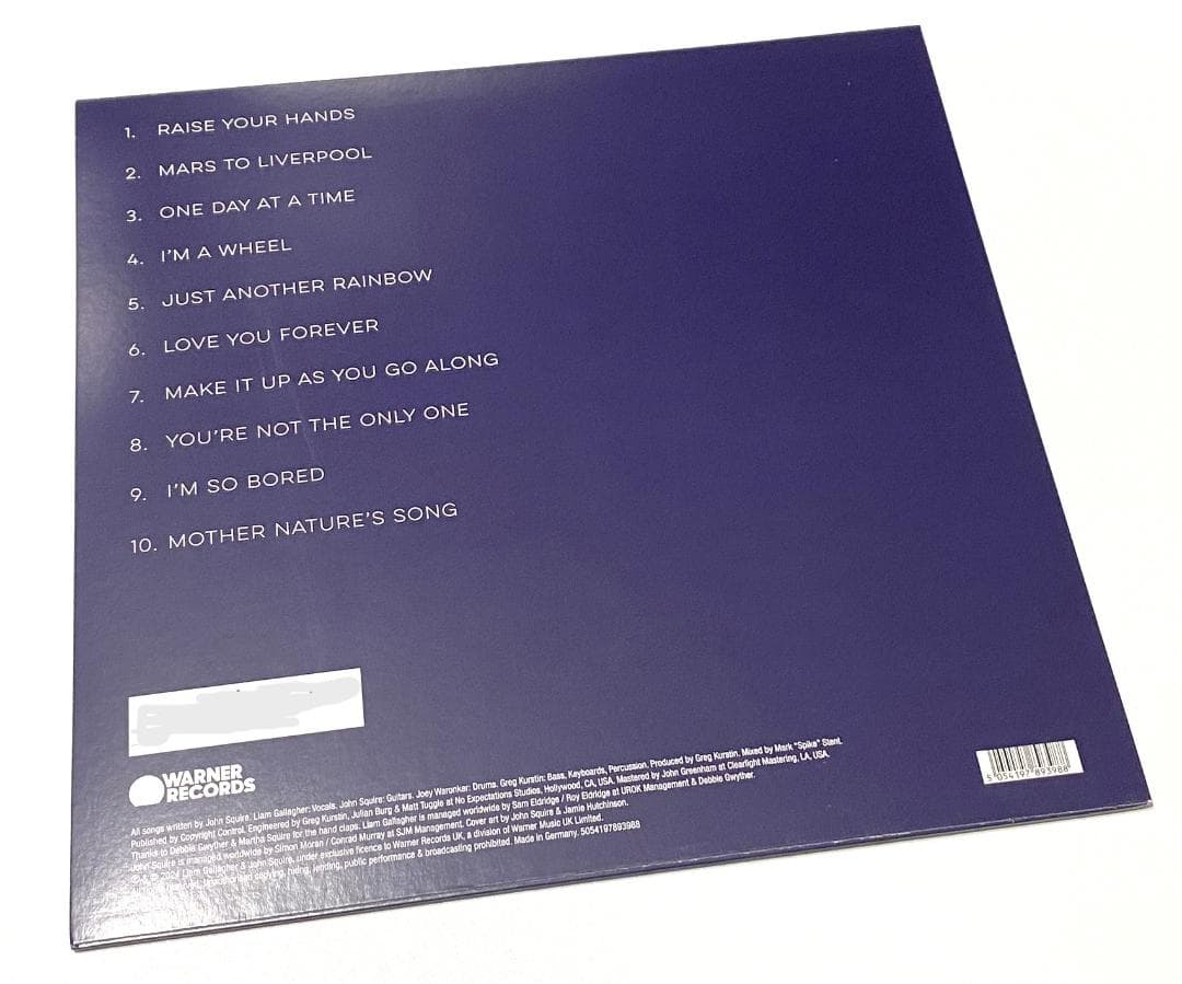 LIAM GALLAGHER JOHN SQUIRE 限定アナログ盤