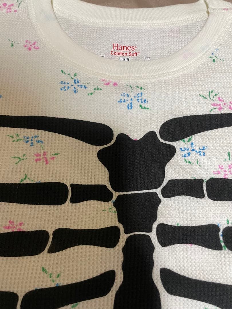 け*ん様 Supreme HanesBones Thermal Crew Flo