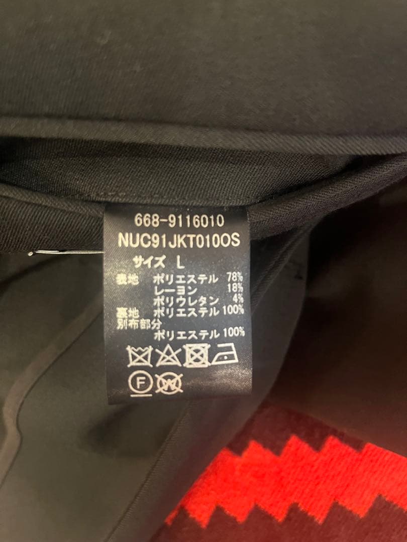 ナノユニバース ダメリーノ　セットアップ　黒