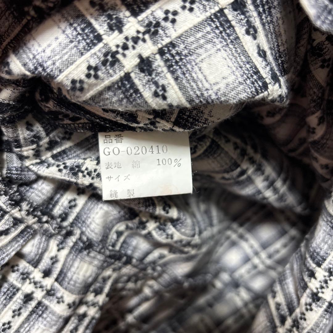 COMME des GARÇONS 半袖ひざ丈ワンピース チェック柄　古着