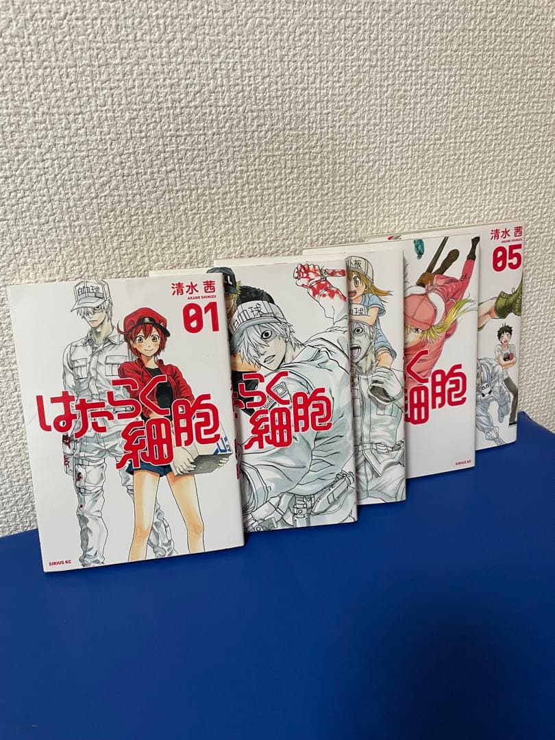 はたらく細胞，はたらく細菌，はたらく細胞 BLACK，おまとめ16巻☺︎