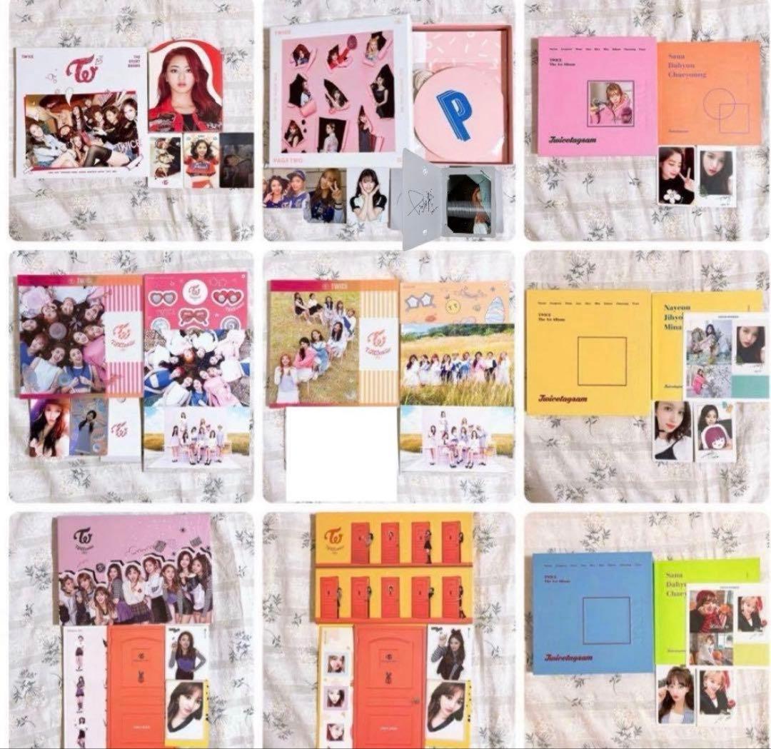 TWICE アルバム まとめ売り トレカ フォトカード CD フォトブック ②