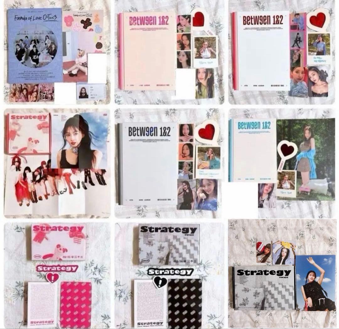 TWICE アルバム まとめ売り トレカ フォトカード CD フォトブック ②