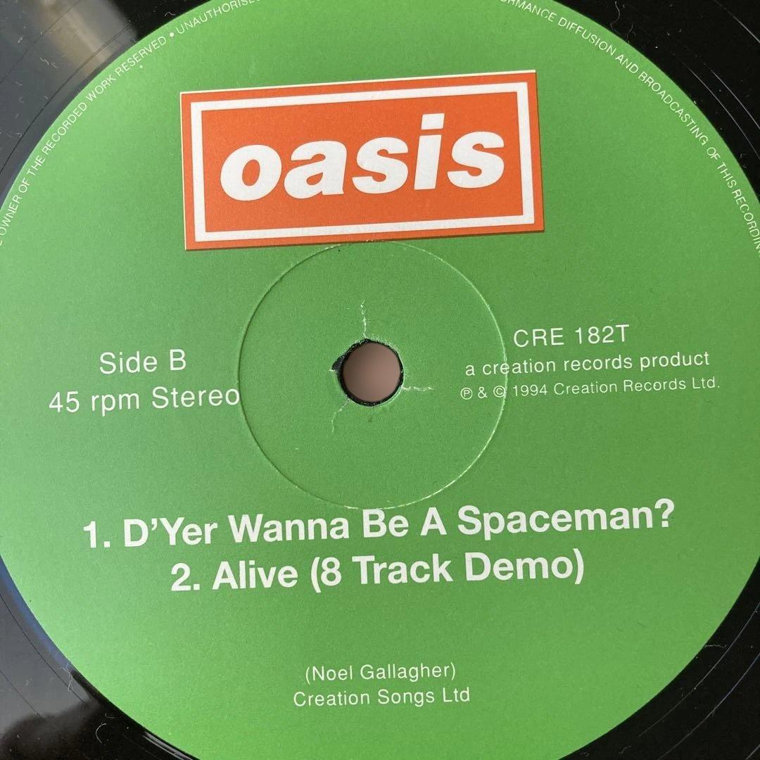 oasis shakermaker CRE 182T 1994 レコード UK