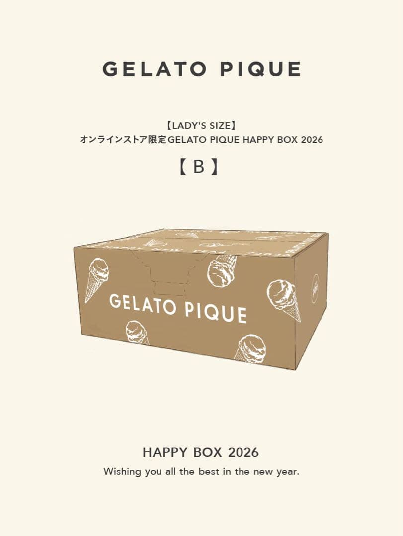 GELATO PIQUE レディース HAPPY BOX 2026 福袋B