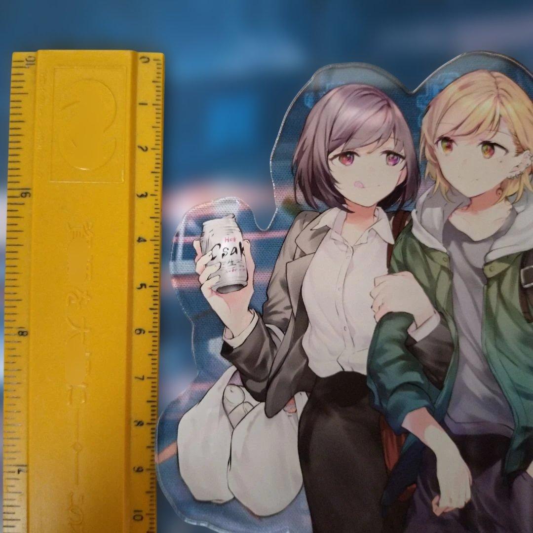 百合漫画　不揃いの連理　みかん氏　田中伊織　船頭南　アクリルスタンド