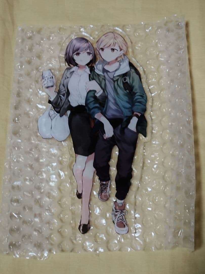 百合漫画　不揃いの連理　みかん氏　田中伊織　船頭南　アクリルスタンド