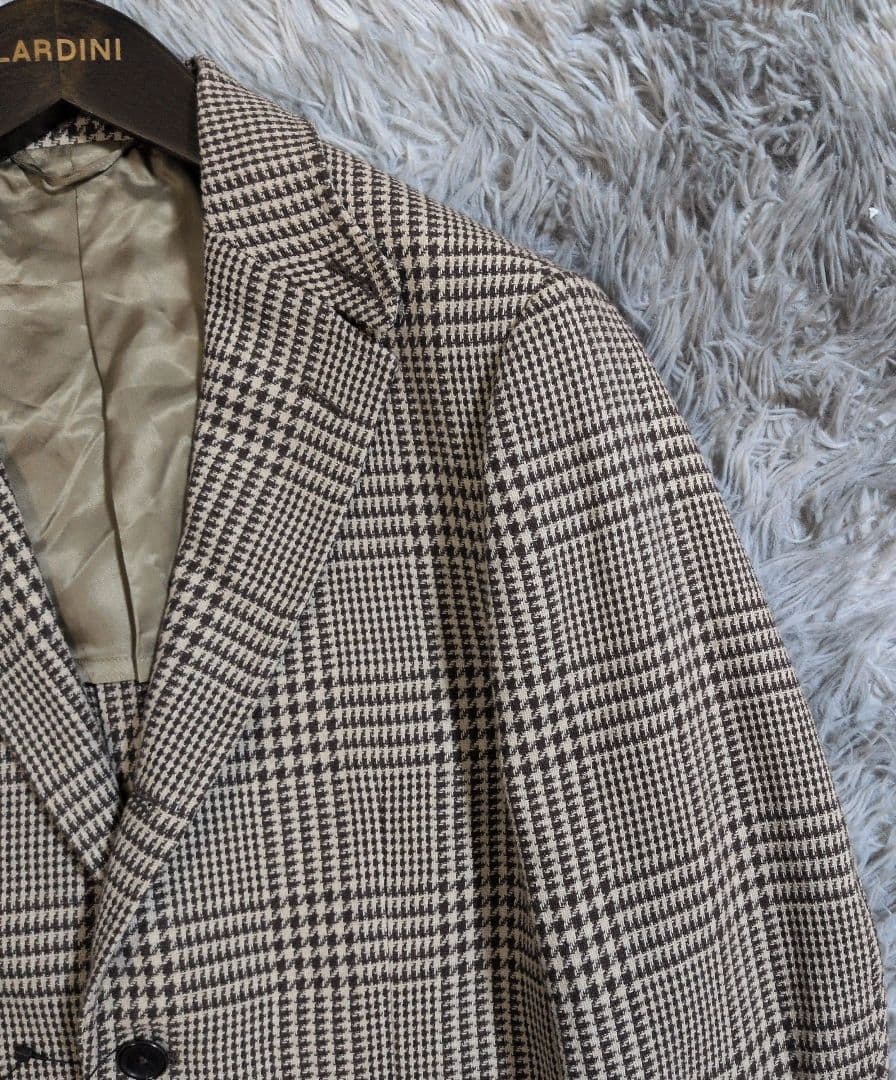 【新品タグ付】TOMORROWLANDピルグリム　ジャケットグレンチェック 44