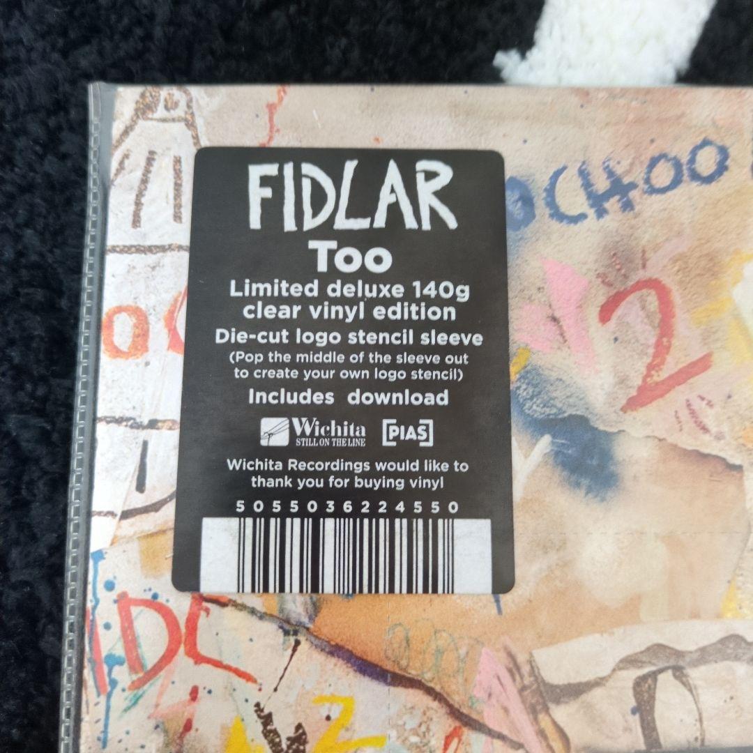 FIDLAR Too 限定クリアビニール版