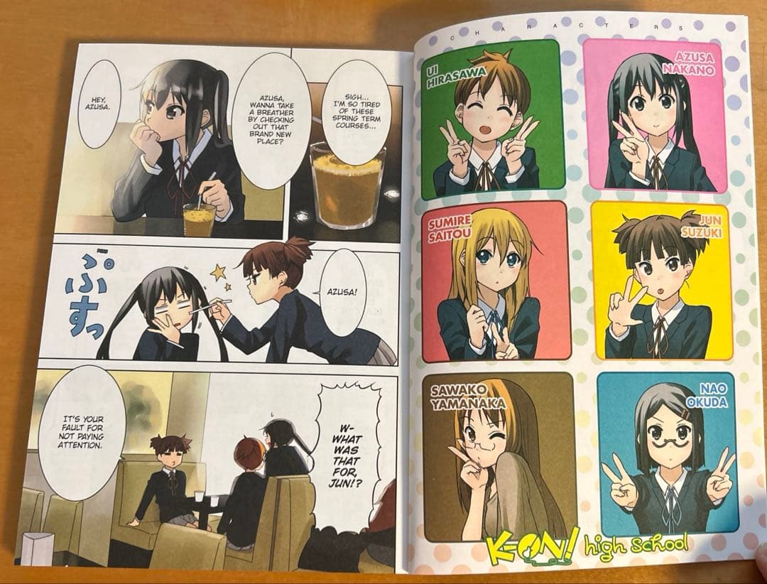 新品　kakifly K-ON! High School けいおん！　英語版