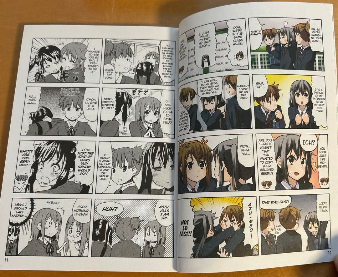 新品　kakifly K-ON! High School けいおん！　英語版