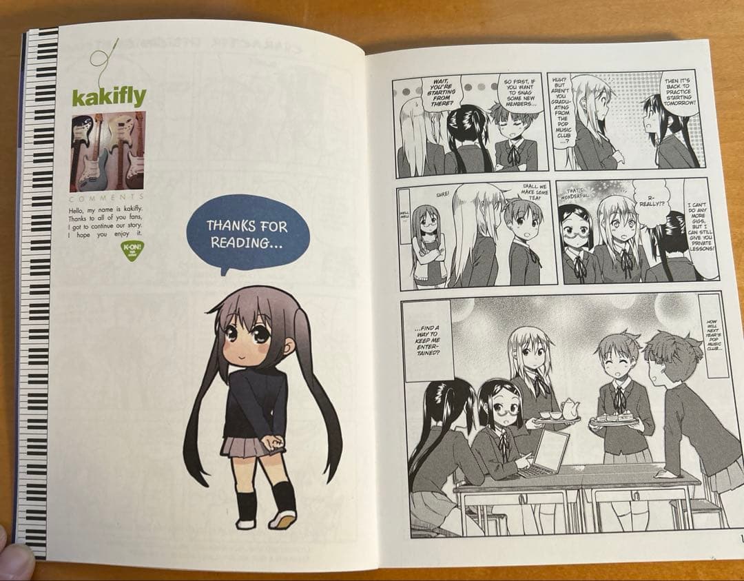 新品　kakifly K-ON! High School けいおん！　英語版