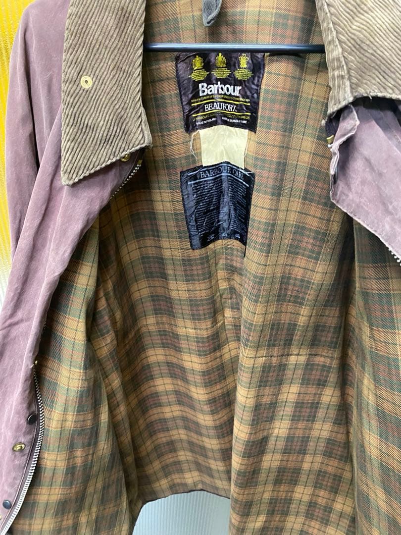 Barbour Beaufort ラスティック　3ワラント　英国製