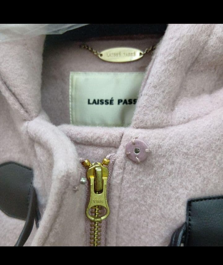 未使用タグ付き☆LAISSE PASSE　ダッフルコート　訳あり　レッセパッセ