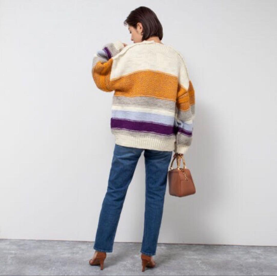 【本日限定価格/未使用近】ｅｎｒｉｃａ／エンリカ　スラブヤーンカーディガン