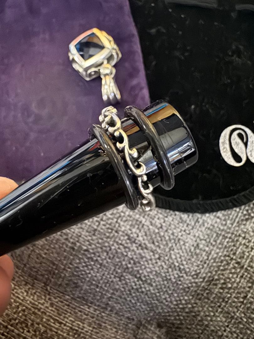アクアシルバー　シルバー925 ペンダントとリングセット