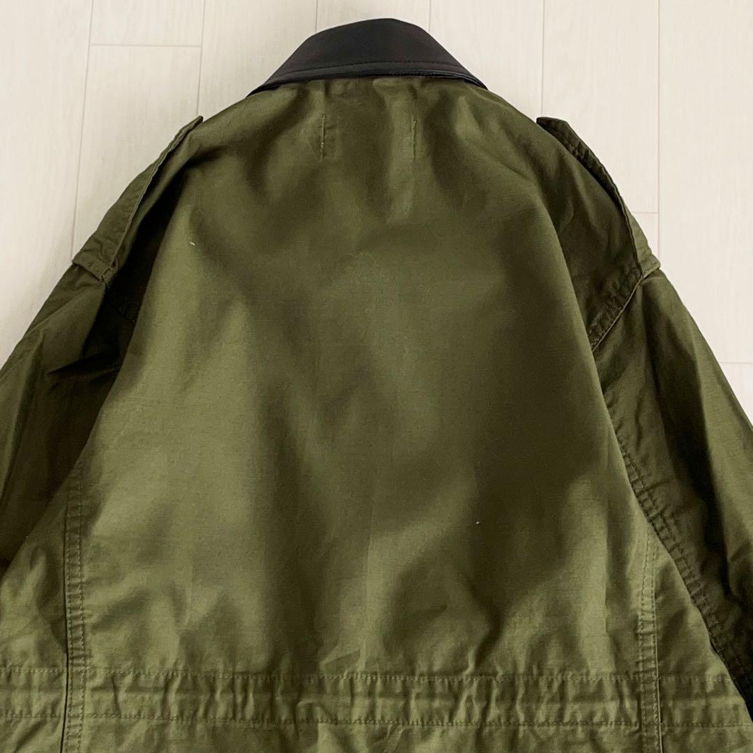 【極美品】TOMORROWLANDバックサテン ミリタリージャケット3.3万