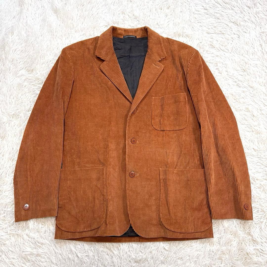 【美品】agnes b. homme テーラードジャケット コーデュロイ 48