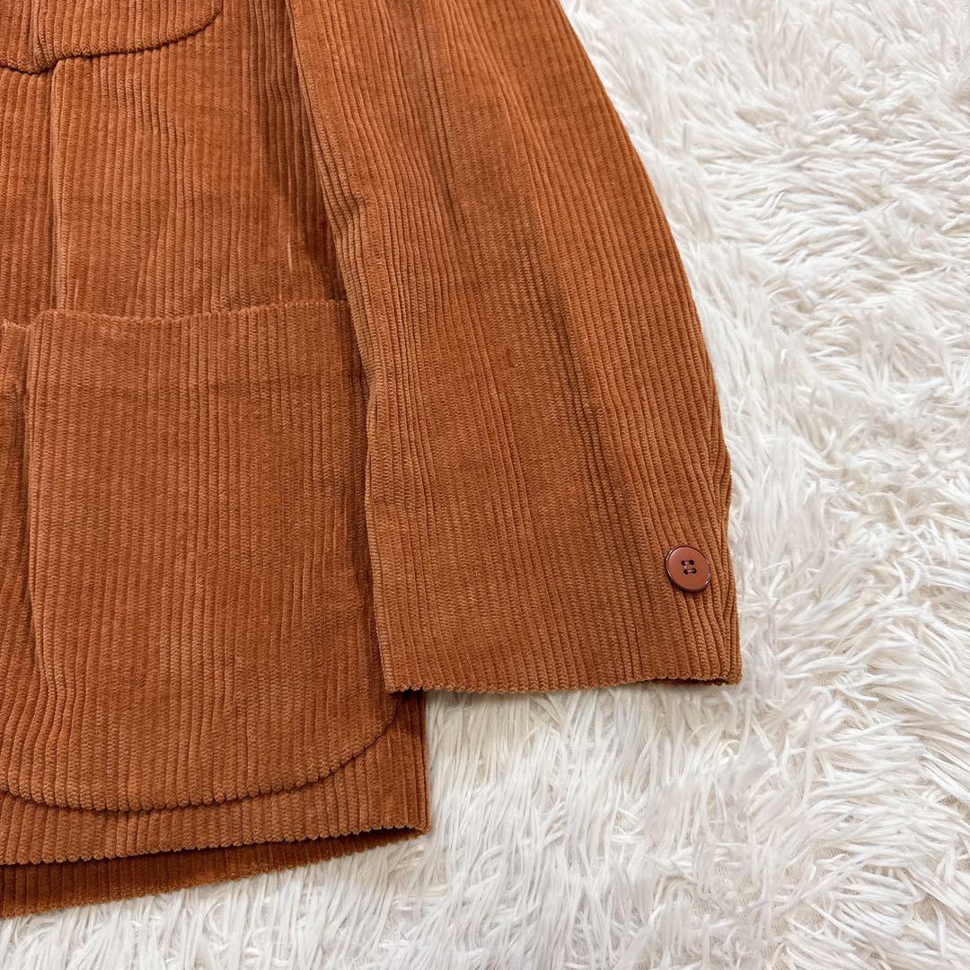 【美品】agnes b. homme テーラードジャケット コーデュロイ 48