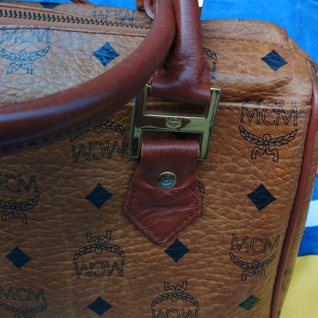 MCMミニボストンバック　中古