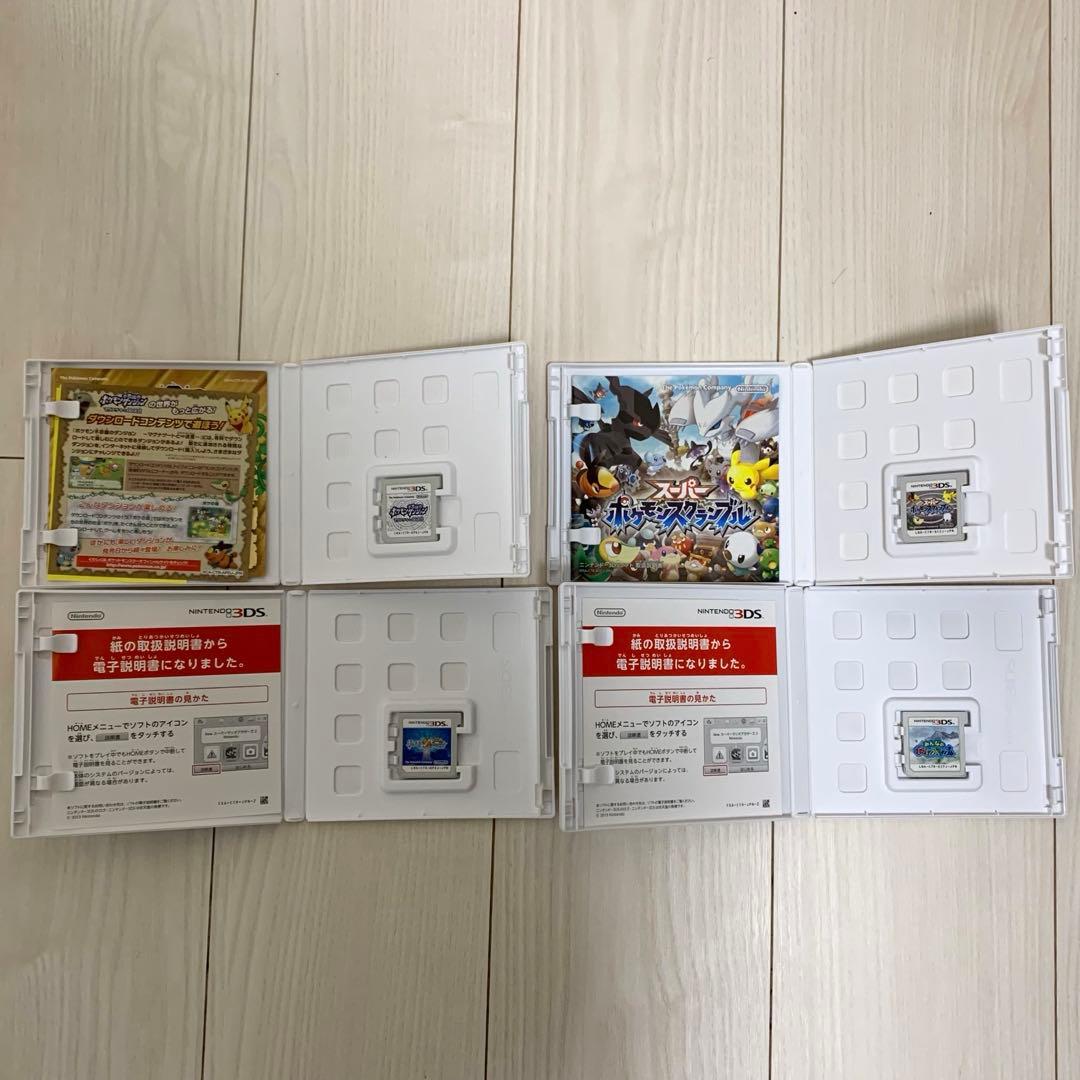 3DSLL ＋ DS 3DSソフト ポケットモンスター 30本