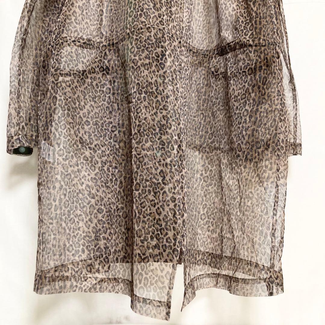 オーバーシルエットサイズ！south2west8 メッシュブッシュコート