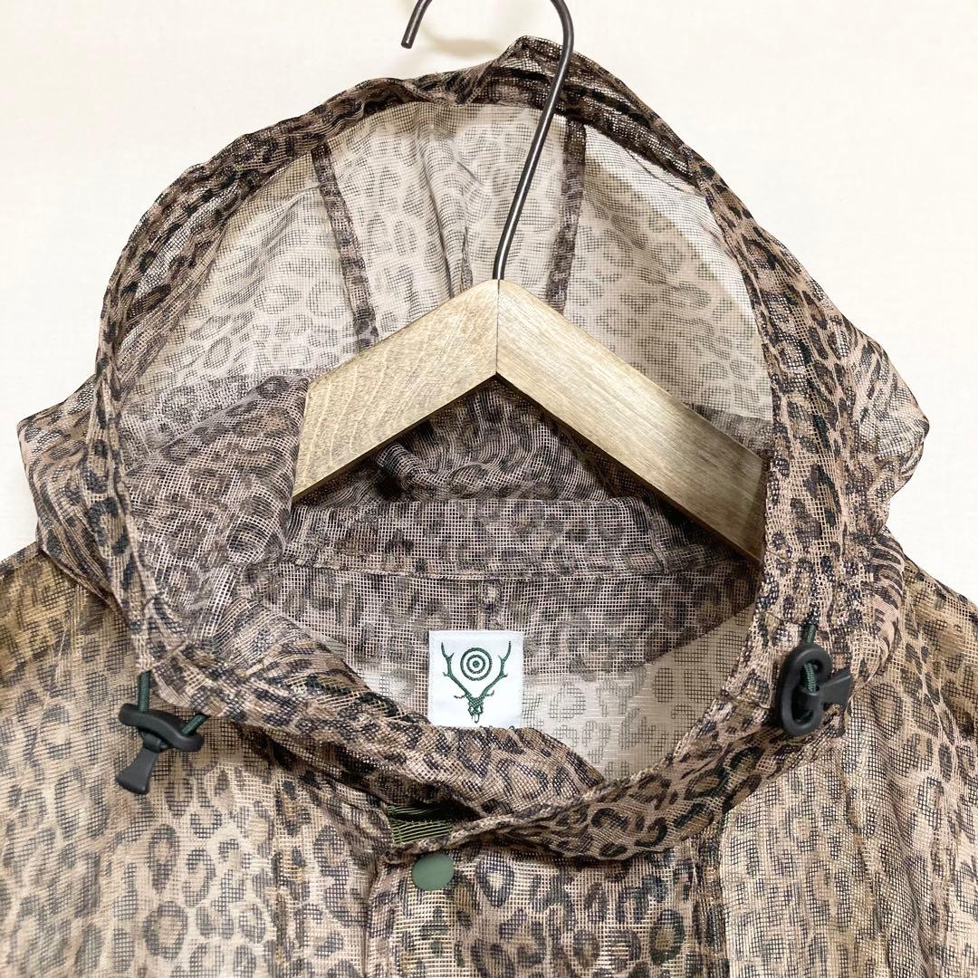 オーバーシルエットサイズ！south2west8 メッシュブッシュコート