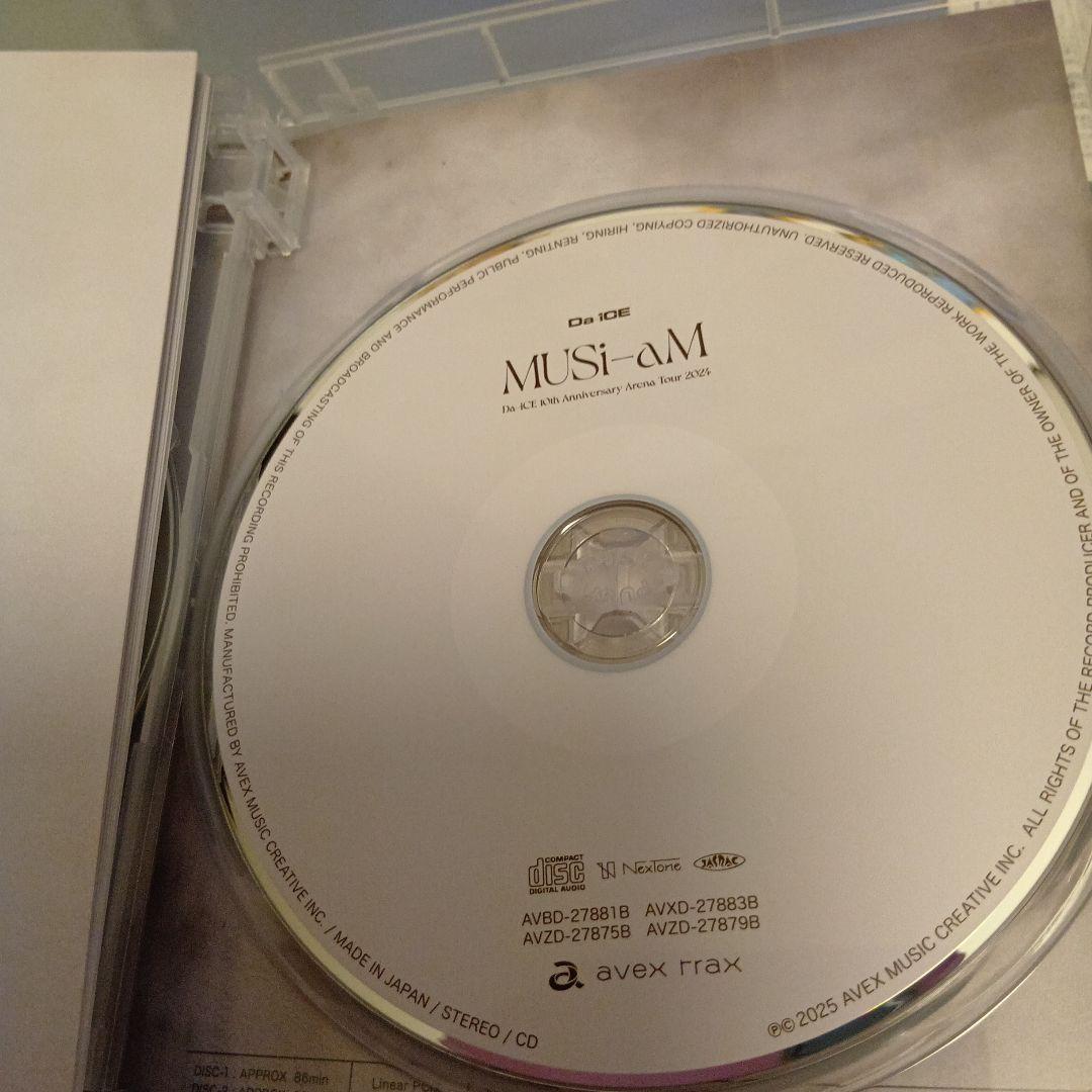 新品に近い！Da-iCE MUSI-aM 2DVD + CD