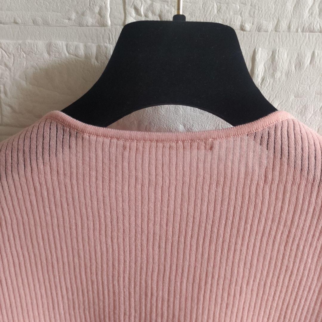 専用✨美品✨Plage 　プラージュ　petit　カーディガン リブ　ピンク