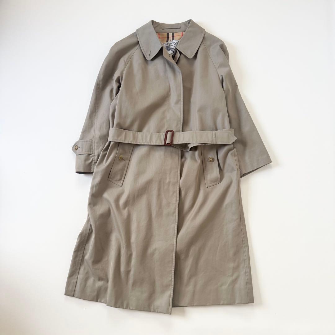希少✨BURBERRY トレンチコート ノバチェック レディースL