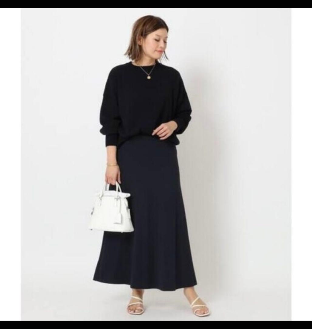 Jersey フレアロングスカートdeuxiemeclasse