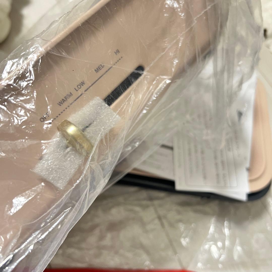 新品未使用BRUNO コンパクトホットプレート ピンクベージュ 箱なし